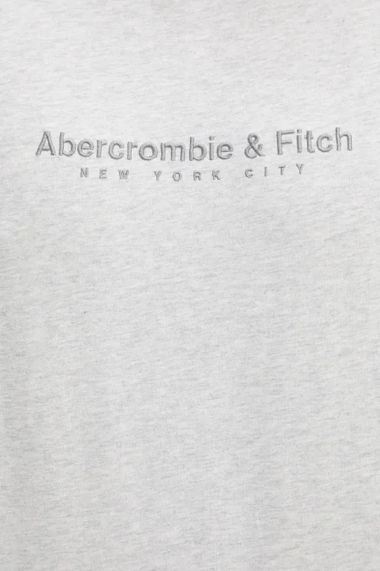 Βαμβακερό μπλουζάκι Abercrombie & Fitch KI175.5130.112 γκρί