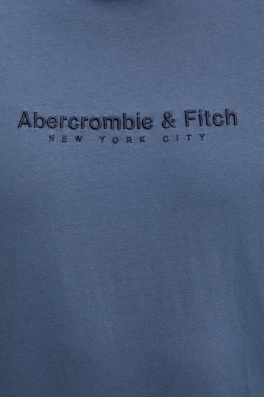 Bavlnené tričko Abercrombie & Fitch KI175.5130.200 modrá