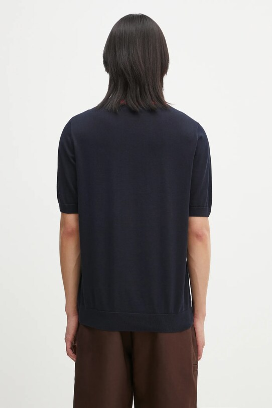 Odzież Fred Perry t-shirt bawełniany K9746.Y80 granatowy