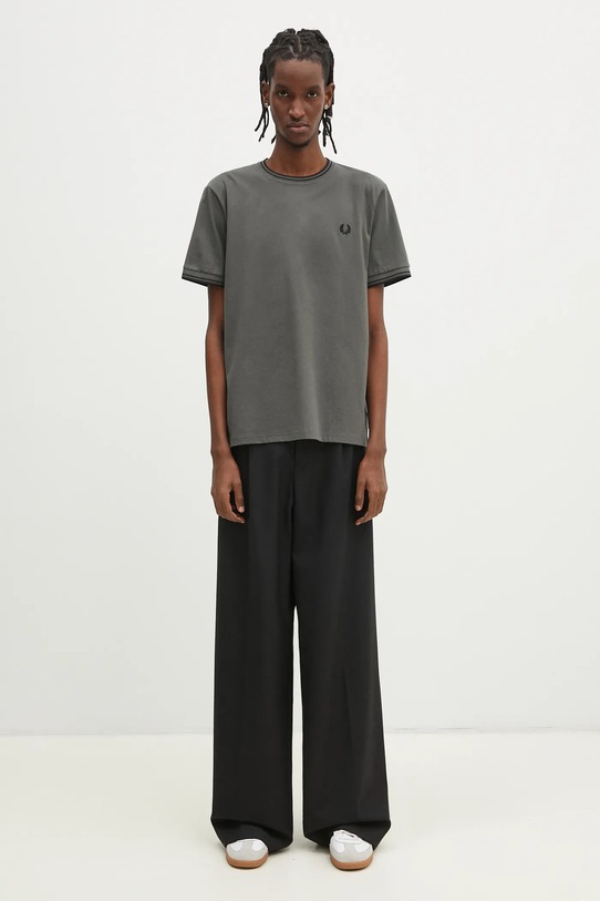 Fred Perry cotton t-shirt M1588.U70 green