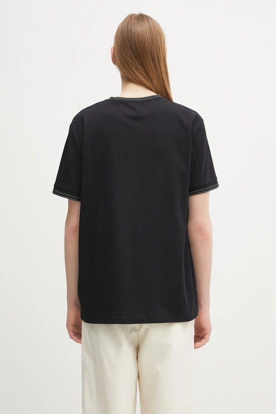 Odjeća Pamučna majica Fred Perry M1588.Y43 crna