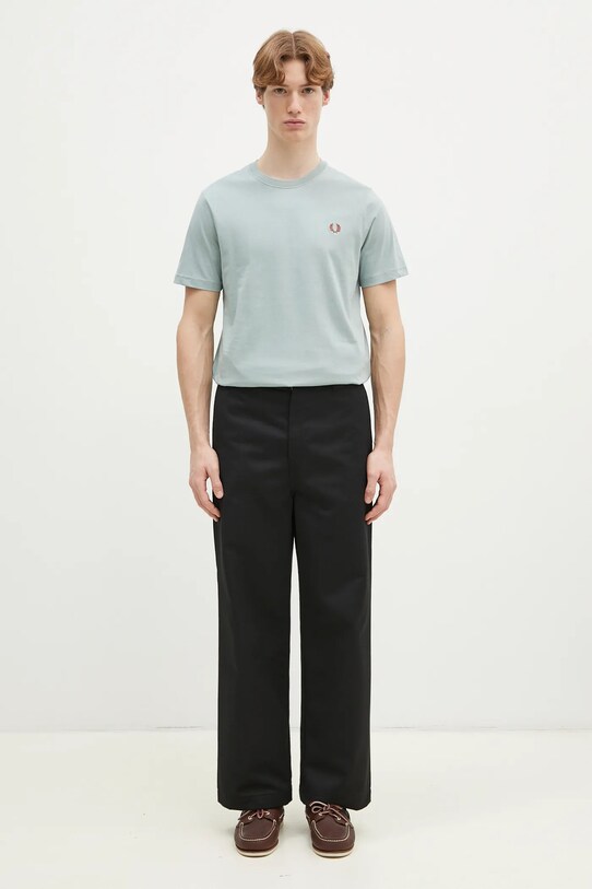 Fred Perry cotton t-shirt M1600.X06 turquoise