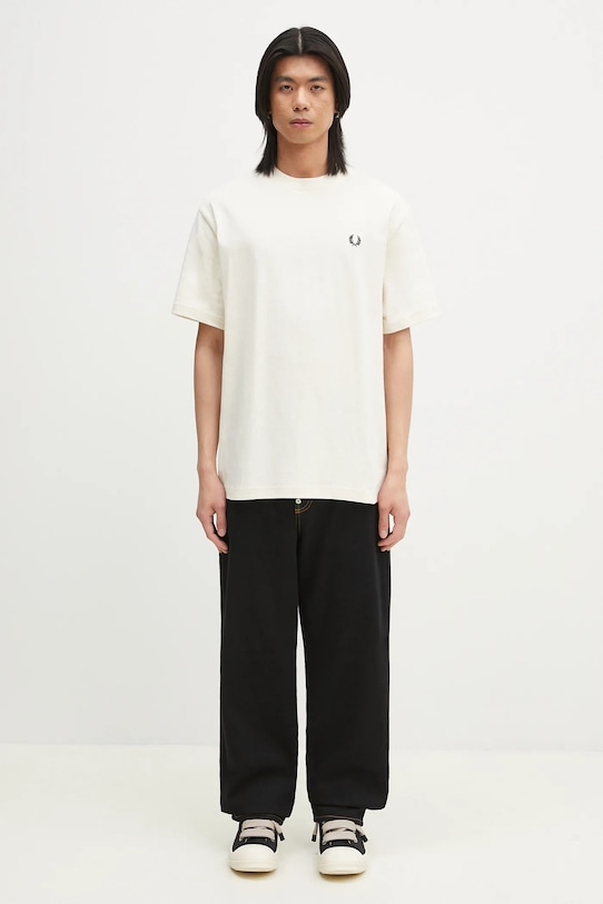Fred Perry tricou din bumbac M9826.560 bej