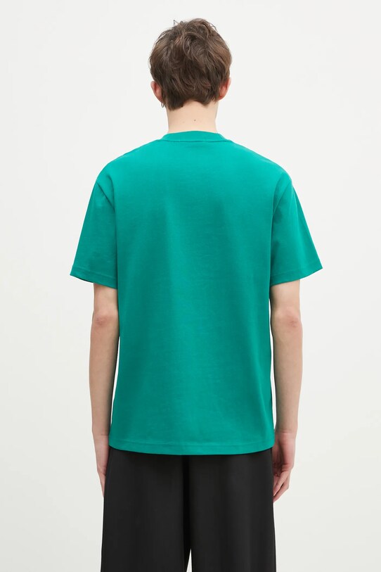 Одежда Хлопковая футболка Fred Perry M9827.X87 зелёный