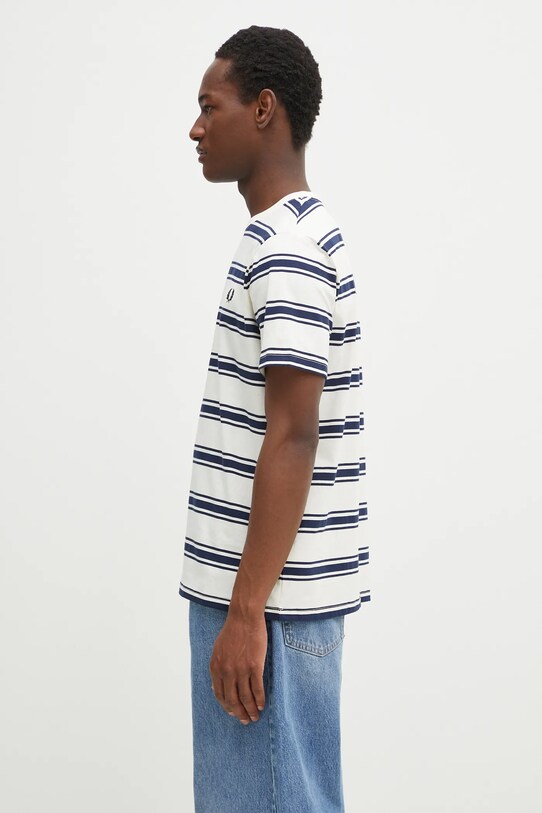 Fred Perry tricou din bumbac M9851.560 bej SS25