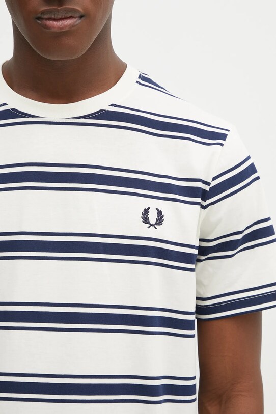 Fred Perry tricou din bumbac bej M9851.560