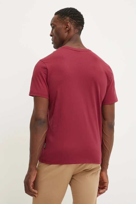 Oblečenie Bavlnené tričko Napapijri Salis NP0A4H8DR1E1 červená