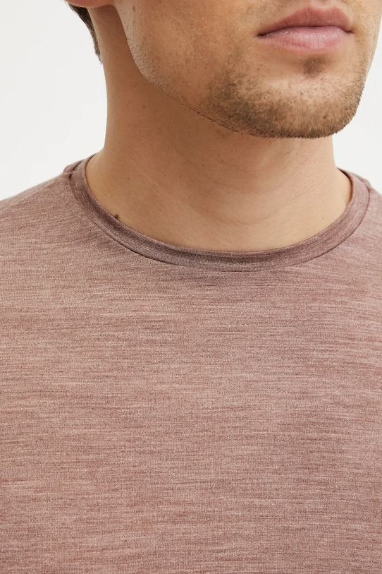 Sportovní triko Icebreaker Merino Blend 125 Cool-Lite Sphere IB0A56ZM0BW1 hnědá