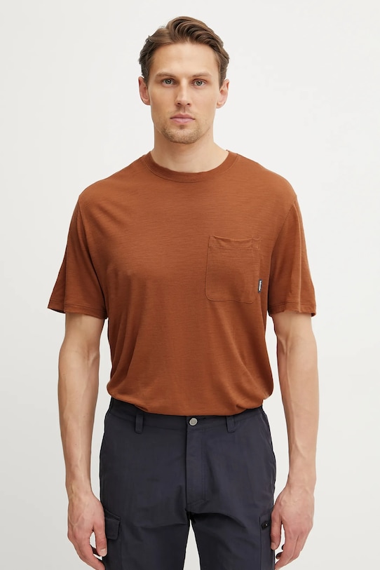 Sportovní triko Icebreaker Merino 150 Tech Lite regular oranžová IB0A56WH0B01