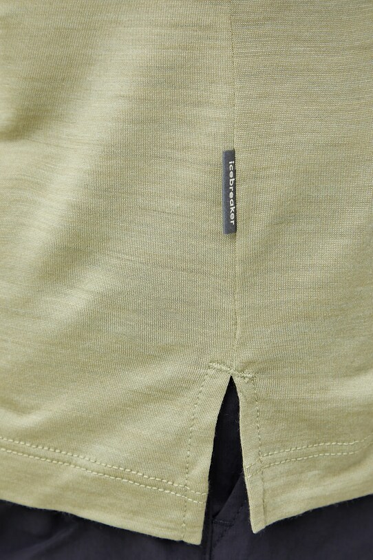 Sportovní triko Icebreaker Merino Blend 125 Sphere IB0A56ZMA741 zelená