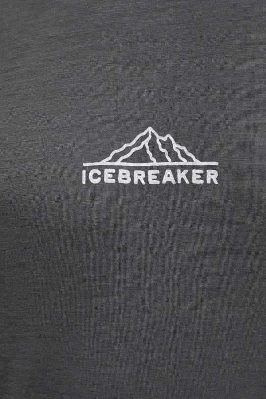 Icebreaker tricou sport Road to Cook IB0A576F0A11 gri