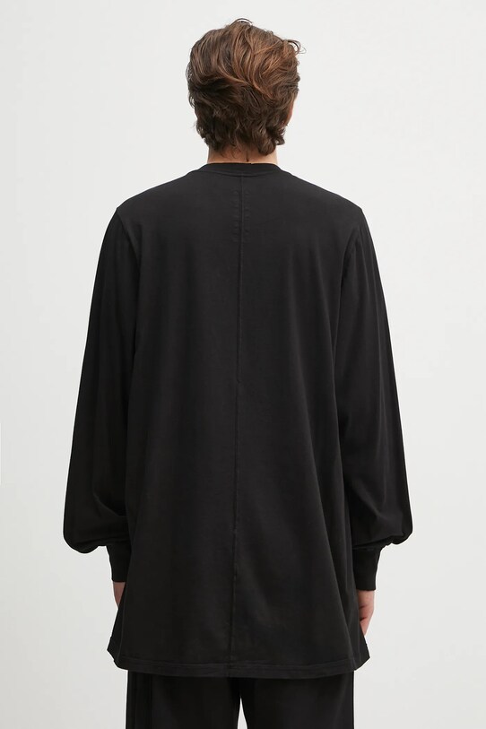 Ρούχα Βαμβακερή μπλούζα με μακριά μανίκια Rick Owens DRKSHDW Jumbo Ls T DU01E3261.RNEP5 μαύρο