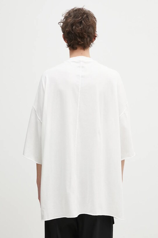 Îmbrăcăminte Rick Owens tricou din bumbac Tommy T DU01E3259.RN alb