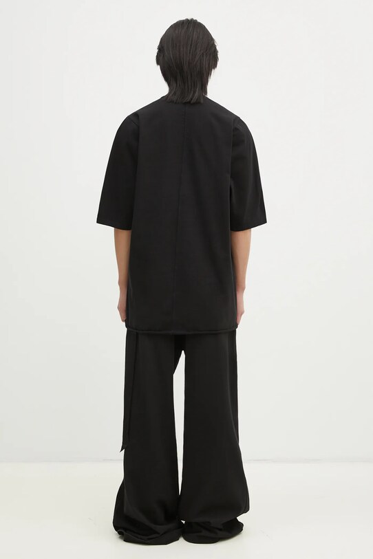 Odjeća Pamučna majica Rick Owens Jumbo Ss T DU01E3274.RIG crna