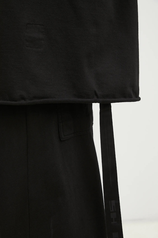 Bavlnené tričko Rick Owens Jumbo Ss T čierna DU01E3274.RIG