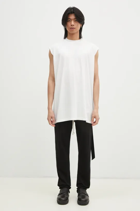 Rick Owens cotton t-shirt Tarp T relaxed white DU01E3158.RN