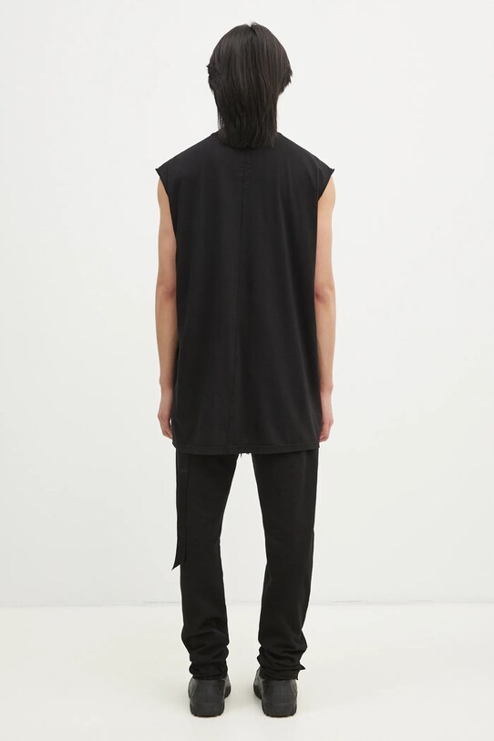 Одяг Бавовняна футболка Rick Owens Tarp T DU01E3158.RN чорний