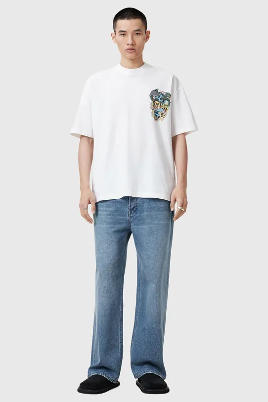 AllSaints t-shirt bawełniany WRITHER M020PC