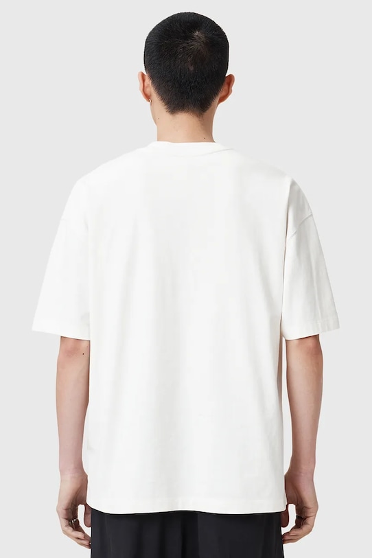 AllSaints tricou din bumbac LOVER alb M029PC