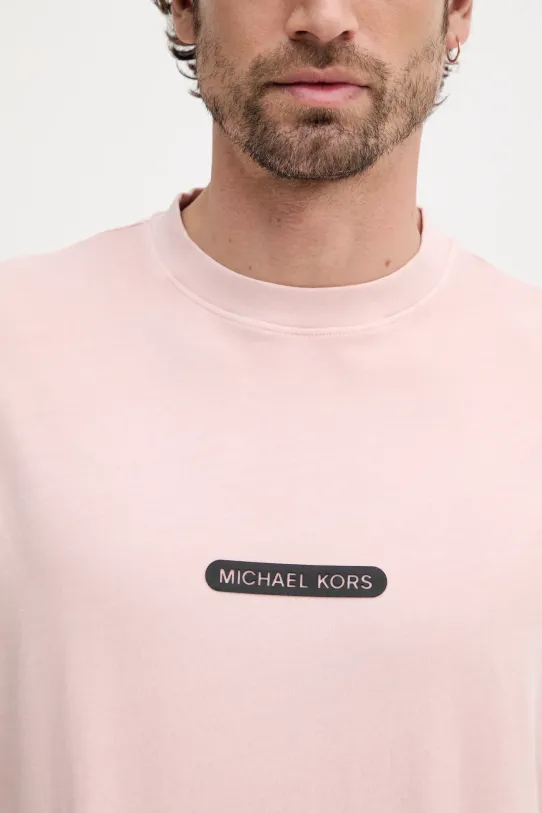 Michael Kors t-shirt bawełniany CS552K2HU2 różowy