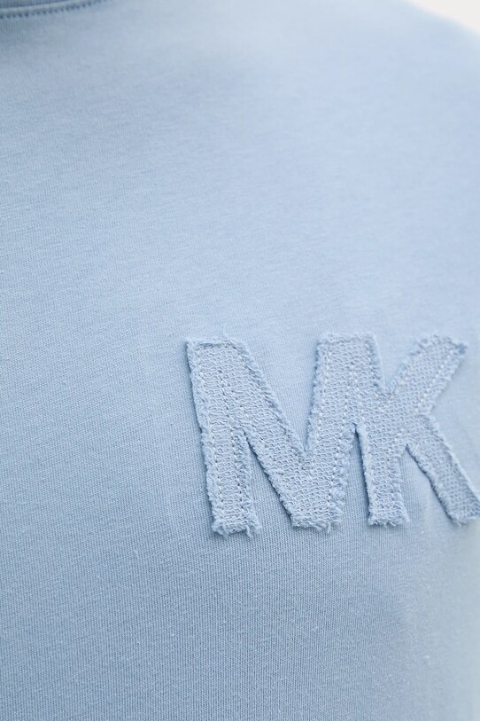 Michael Kors t-shirt bawełniany CS552HY1V2 niebieski