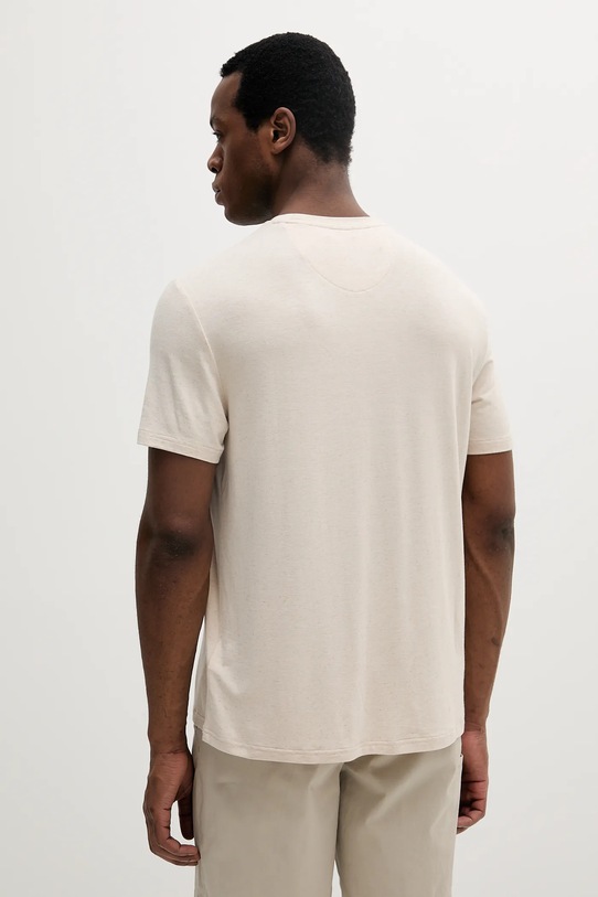 Odjeća Majica kratkih rukava s dodatkom lana Marciano by Guess 5GHI00.6315A bež