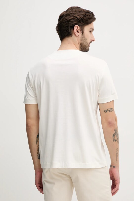 Îmbrăcăminte Marciano Guess tricou din amestec de mătase 5GHI07.6323A bej