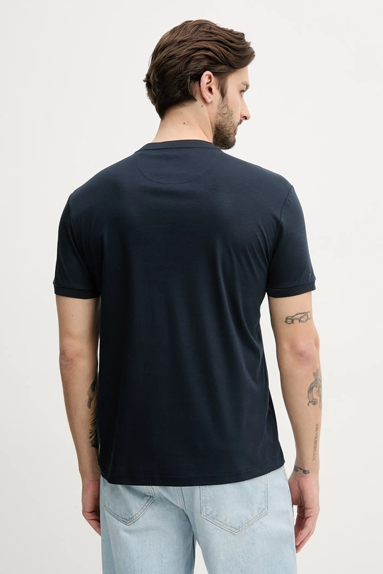 Oblačila Majica iz mešanice svile Marciano Guess 5GHI08.6323A mornarsko modra