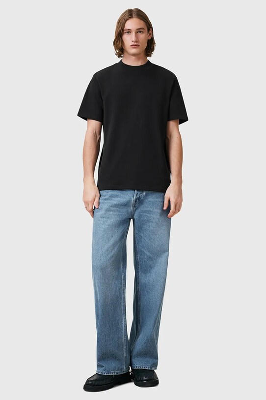 Хлопковая футболка AllSaints NERO M013JB чёрный