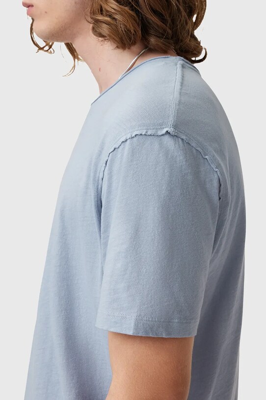 Abbigliamento AllSaints t-shirt in cotone FIGURE M025JB blu