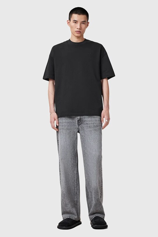 AllSaints t-shirt bawełniany HAVEN M029JC czarny