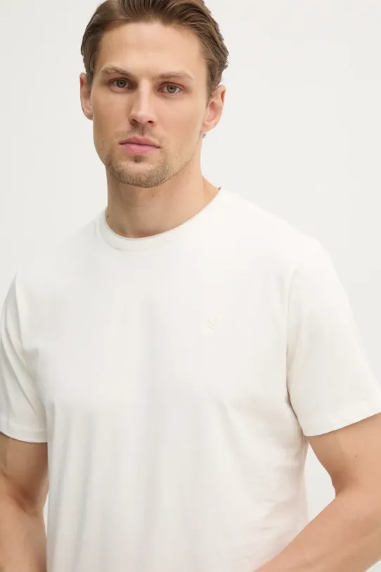 Hackett London t-shirt bawełniany biały HM500886