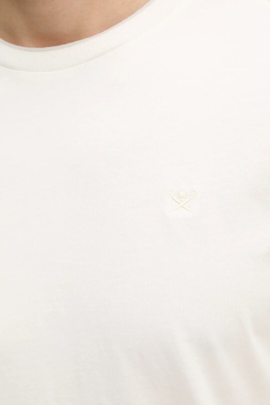 Hackett London tricou din bumbac HM500886 alb
