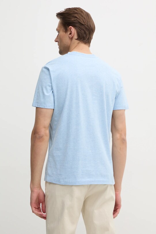 Odzież Hackett London t-shirt bawełniany HM500886 niebieski