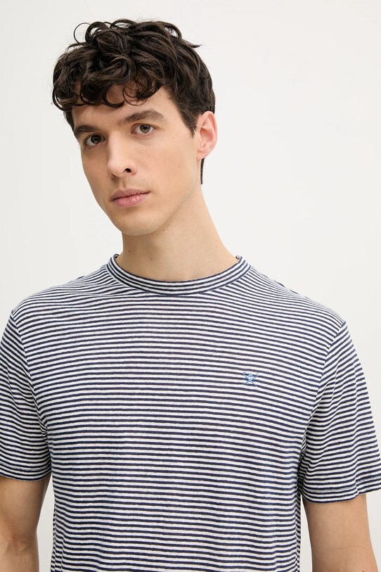 Hackett London tricou de in bleumarin HM500888