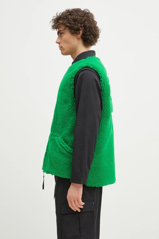 Obojstranná vesta Converse Converse x Patta Reversible Vest 10028295A01 zelená SS25