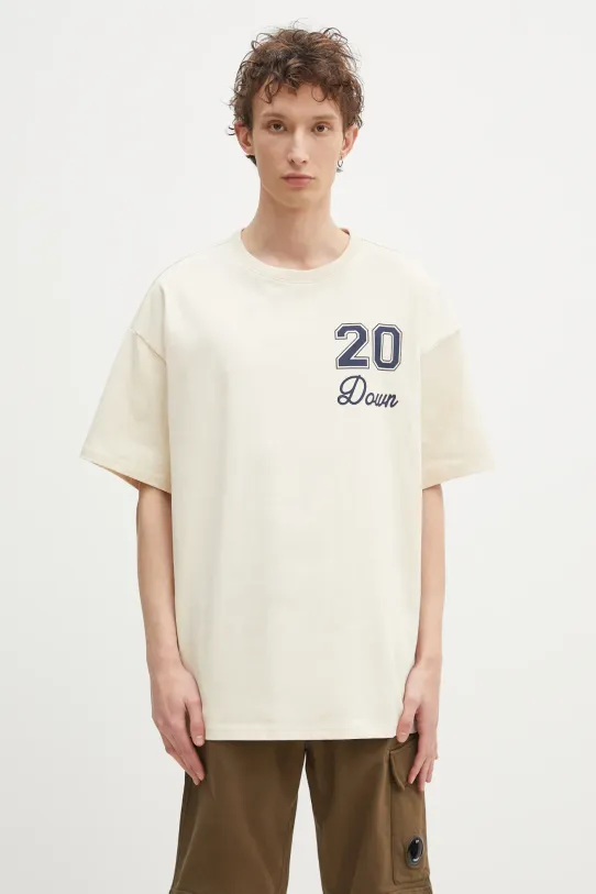 Converse cotton t-shirt Converse x Patta Gold Standard TShirt cotton beige 10028296A01