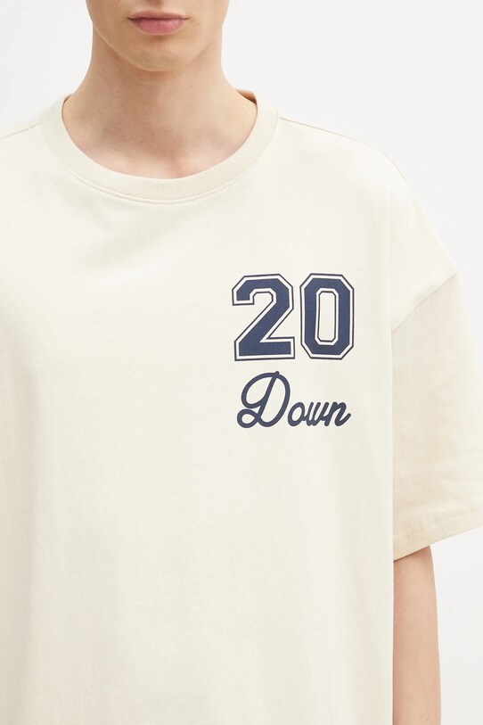 Converse maglietta in cotone Converse x Patta Gold Standard TShirt beige 10028296A01