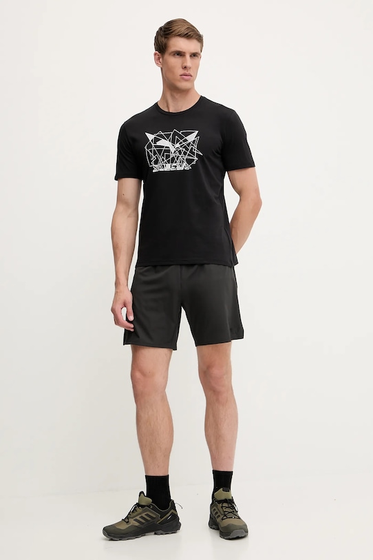 Sportovní triko Salewa Eagle 00.0000029100 černá AW25