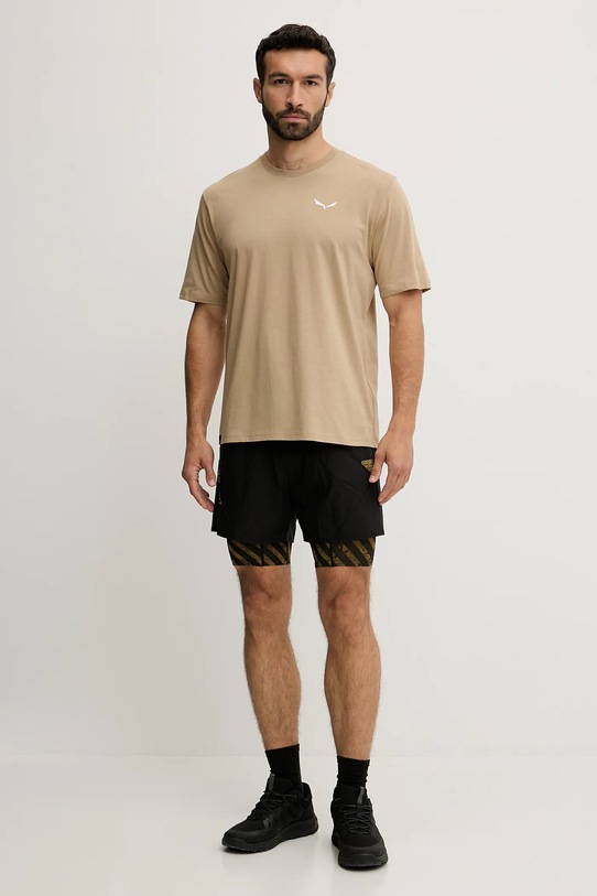 Salewa tricou sport Eagle Sunset 00.0000029150 bej SS25