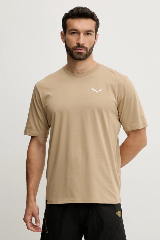 Îmbrăcăminte Salewa tricou sport Eagle Sunset 00.0000029150 bej