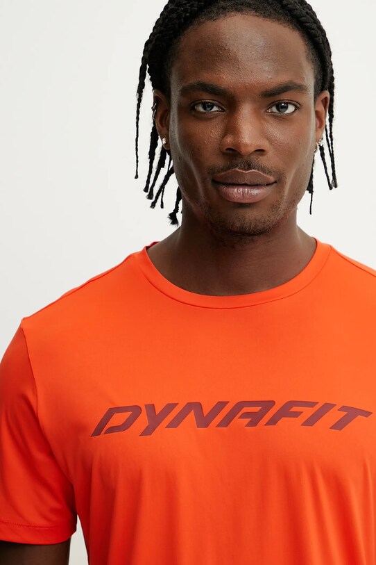 Dynafit t-shirt sportowy Traverse pomarańczowy 08.0000070670