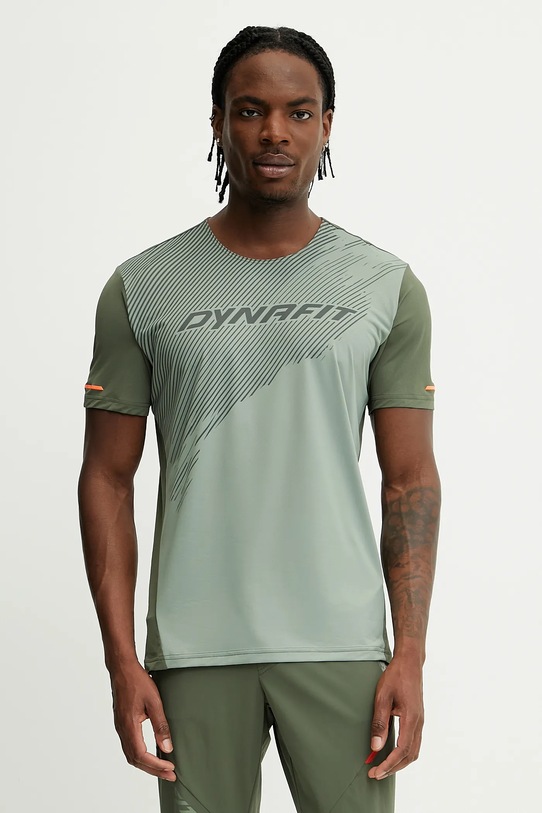 Спортивна футболка Dynafit Alpine regular зелений 08.0000071456