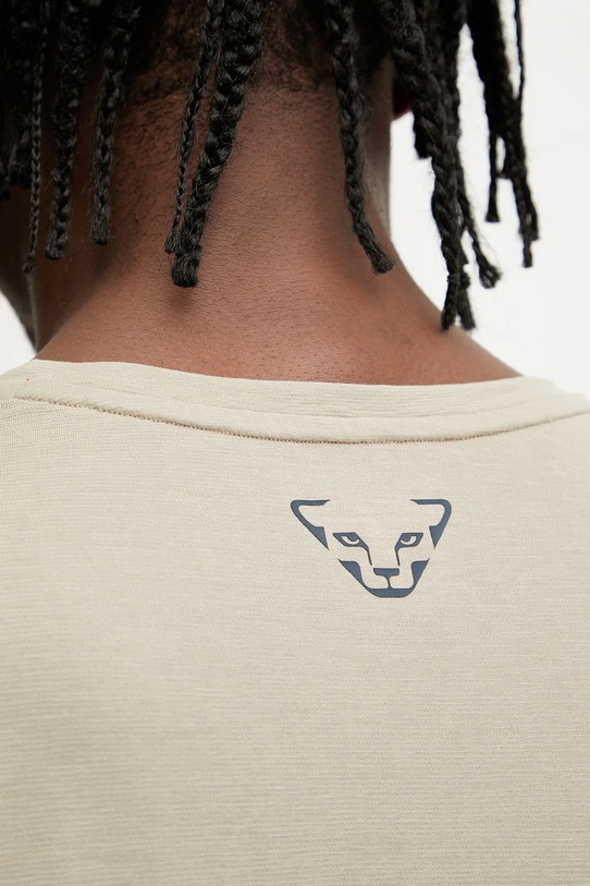 Dynafit t-shirt sportowy Transalper 08.0000071884 beżowy