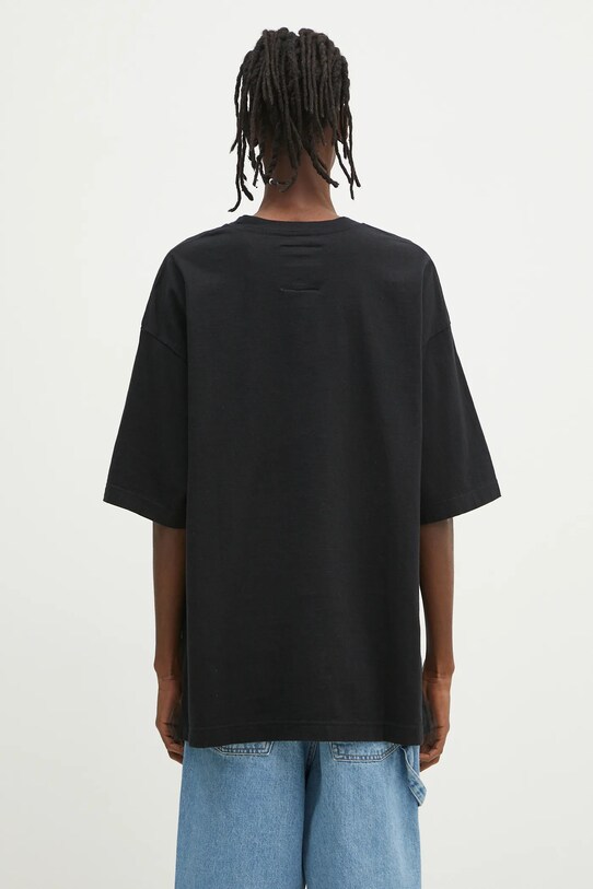 Abbigliamento Maison MIHARA YASUHIRO t-shirt in cotone Smily Face Printed Tee J14TS782 nero