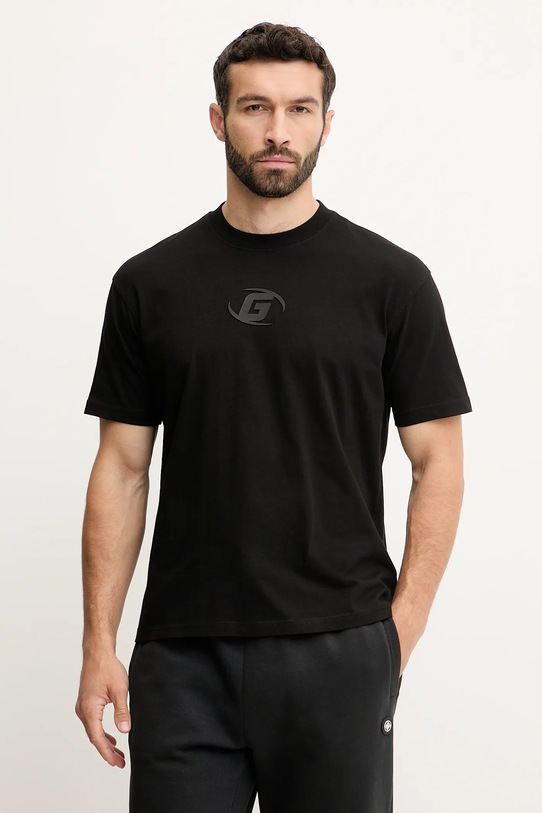 Guess tricou din bumbac print negru Z5GI00.I3Z14