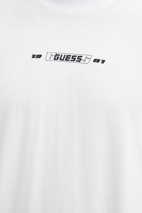 Bavlněné tričko Guess CHASTE Z5GI08.I3Z14 bílá