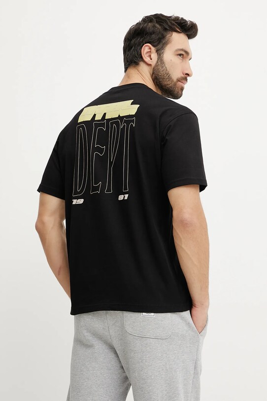 Bavlněné tričko Guess CHASTE potisk černá Z5GI08.I3Z14