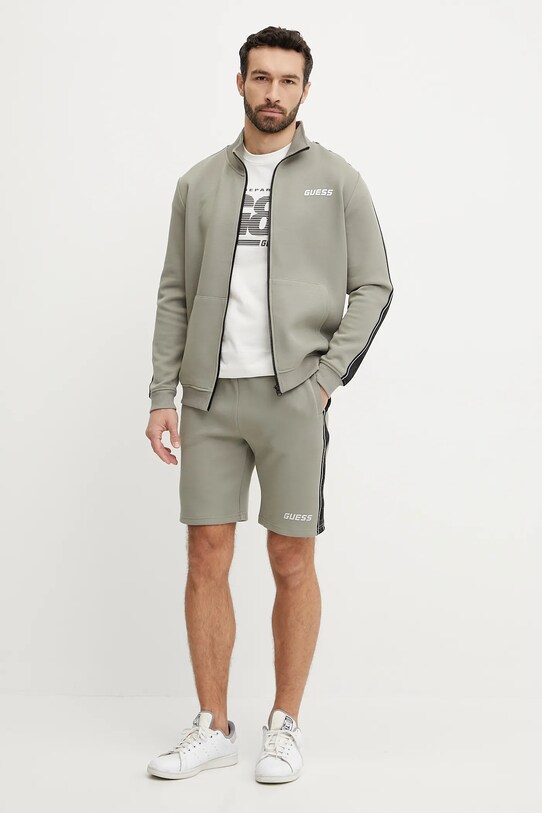 Bavlněné tričko Guess CORMS Z5GI06.I3Z14 béžová SS25