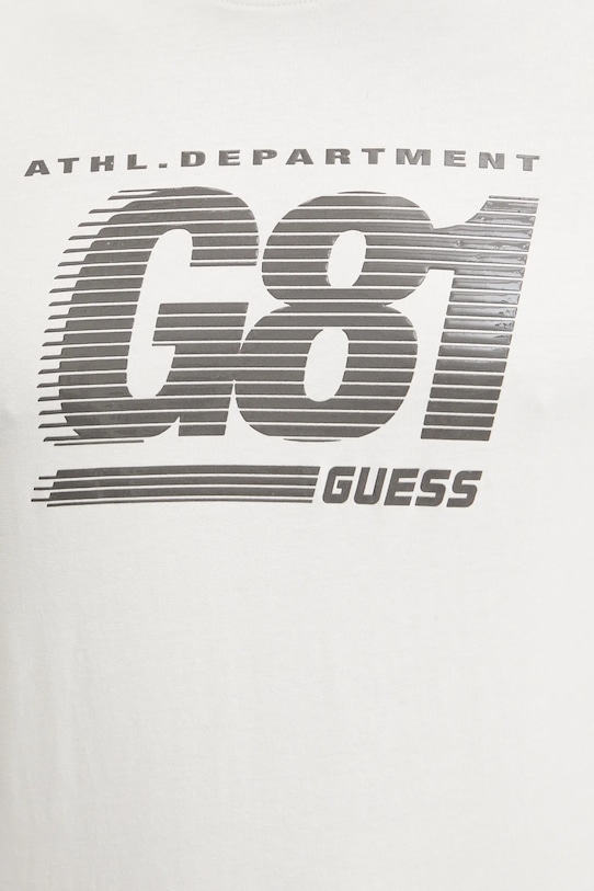 Памучна тениска Guess CORMS Z5GI06.I3Z14 бежов